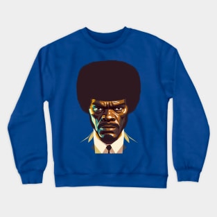 Samuel L Jackson Pulp Fiction Fan Art Crewneck Sweatshirt